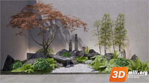 Mini Garden Skp Files 